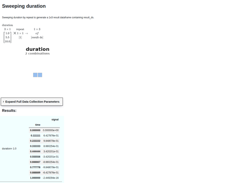 Example Composable Dataset Sequence