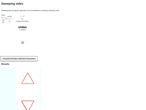 Example Composable Video Down