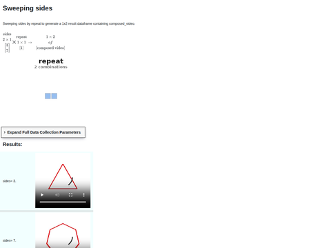Example Composable Video Sequence