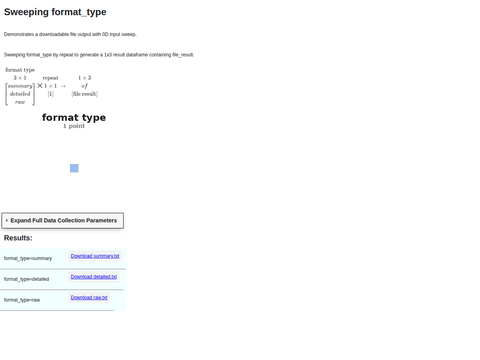 Example Result Path 0D